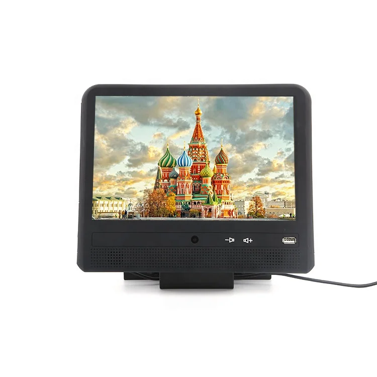 Shenzhen Factory 10.1 Inch Taxi Advertising Android Lcd Player Headrest Digital Video Player Taxi Screen With BT/MP4/MP5