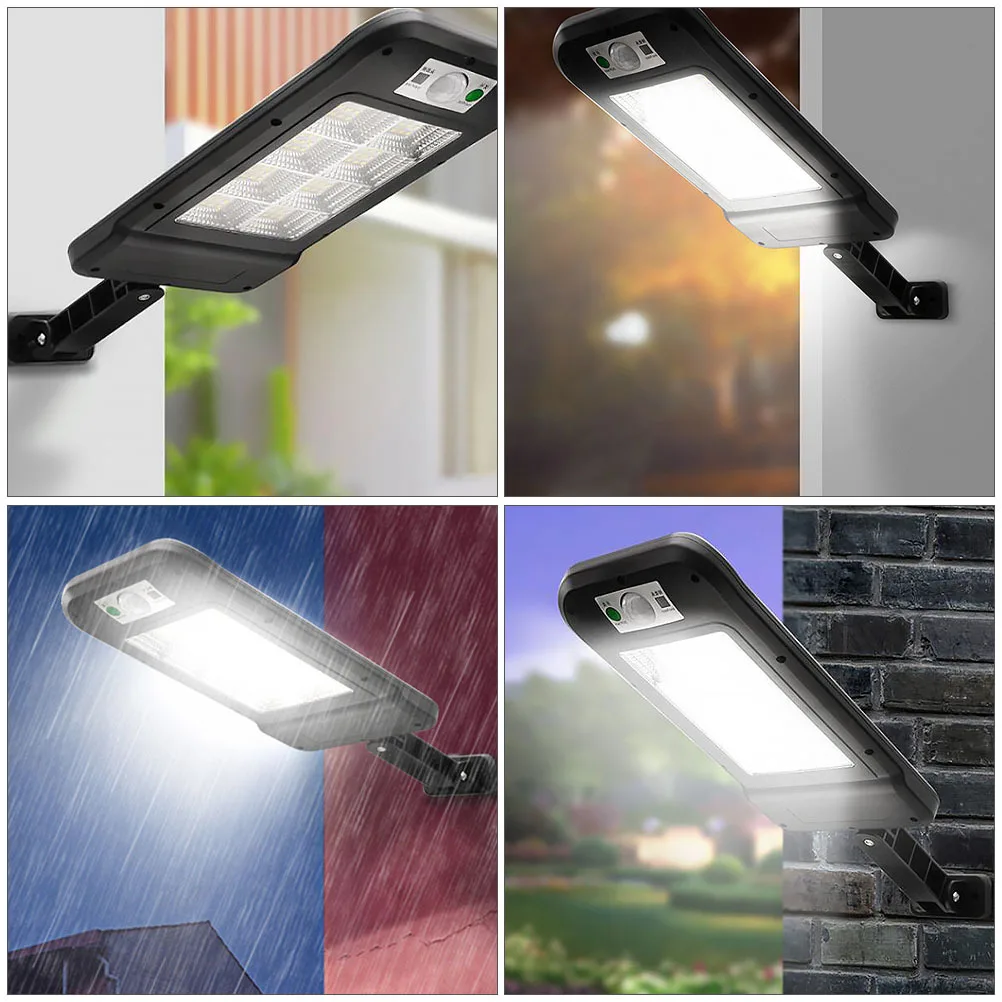 

1Set Solar Street Light LED Waterproof Outdoor Lamp Built-in Human Body Sensor Durable Weatherproof Lighting Device