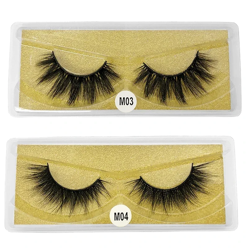 20 Pairs 3D Fake Eyelashes Wholesale makeup False lashes Soft Natural Thick Fake Eyelashes 3D Eye Lashes In Bulk