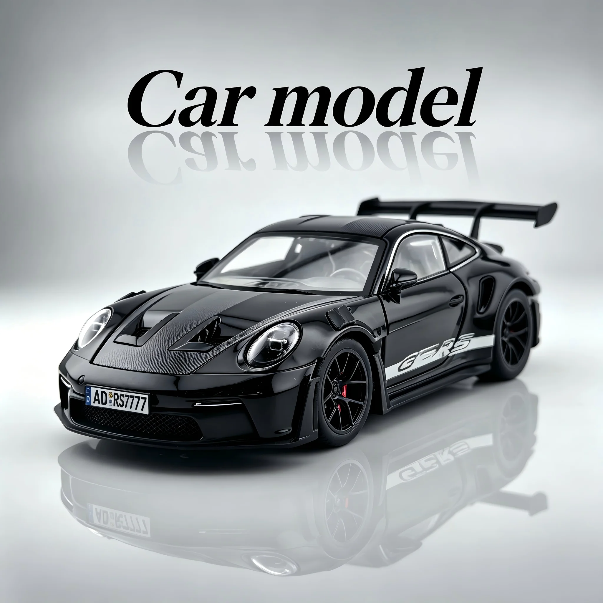 1/24 High-Grade Alloy Sports Car Model - Stylish Design, Exquisite Craftsmanship, Realistic Appearance Whether It's Home Decor or Not, It's Still a Part of the Home.
