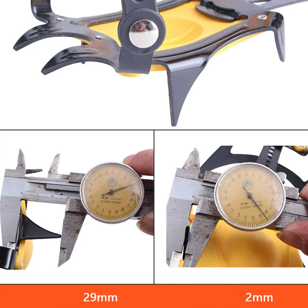 

Anti-slip Shoe Cover Ice Claws Shoes Crampons Traction for Walking Boots Footwear Non