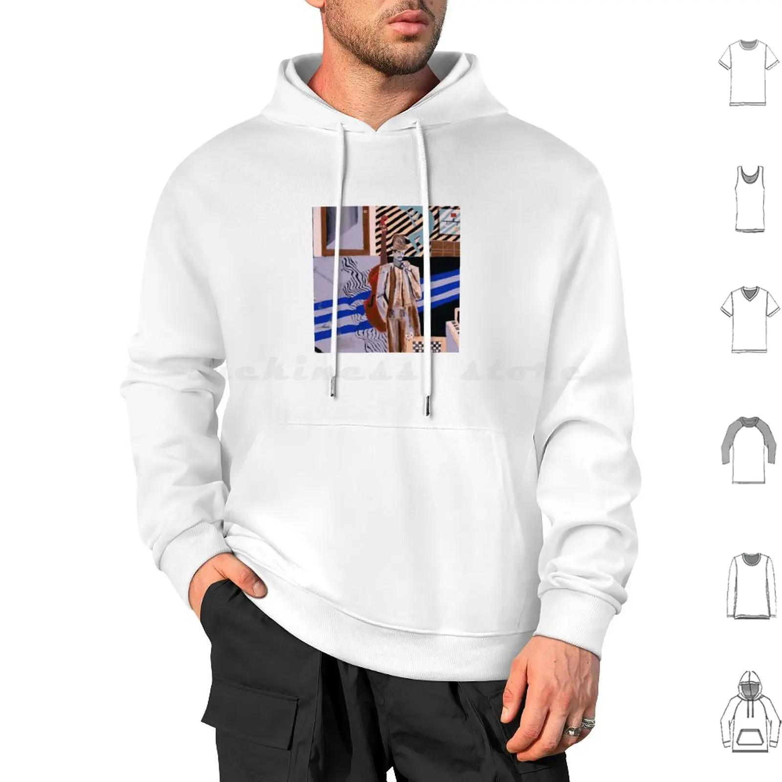 Skiptracing-Mild High Club Hoodie cotton Long Sleeve Skiptracing Mild High Club Mild High Club Skiptracing Music Jazz