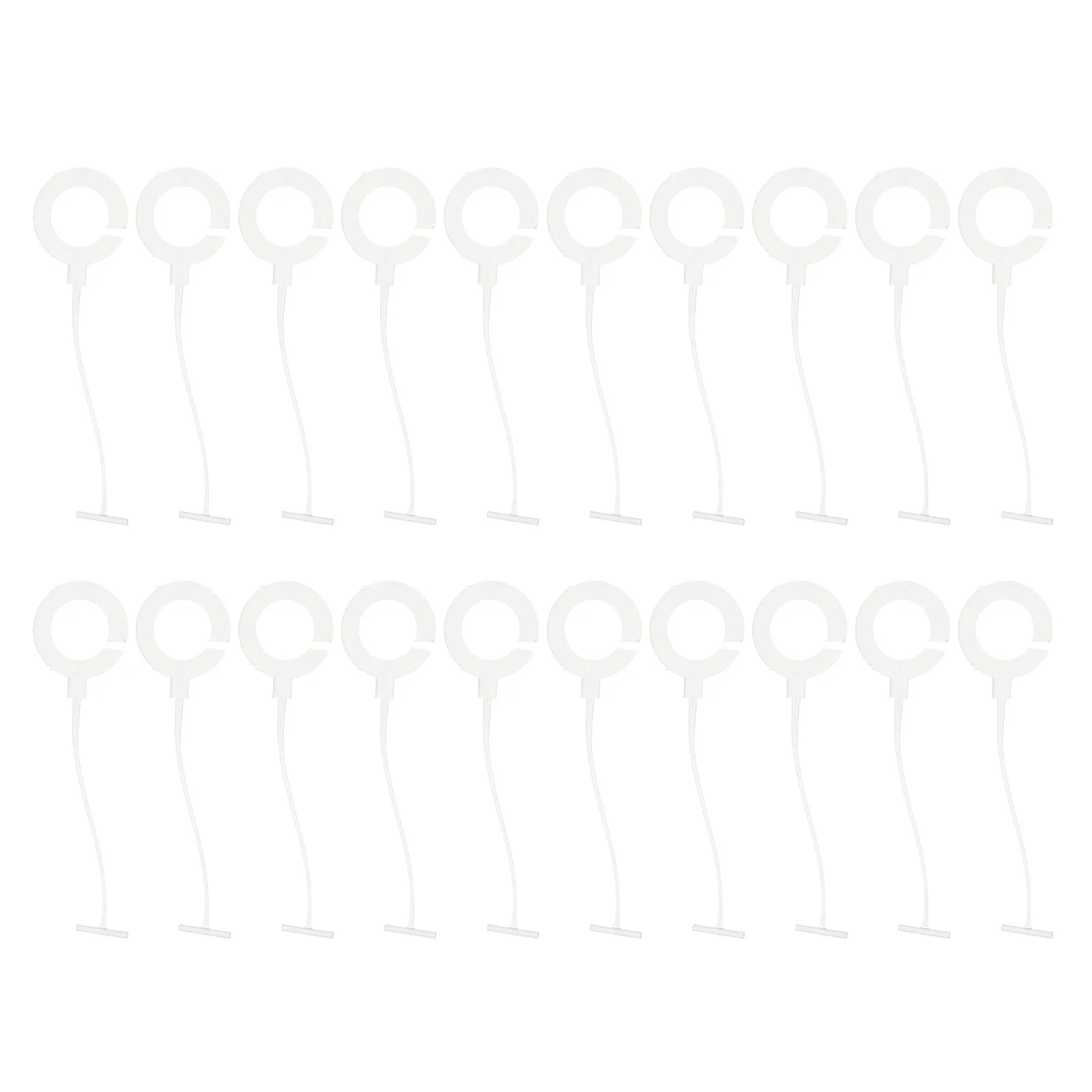 

5000Pcs Tag Fasteners Hanging Price Tag Seal String PP Plastic Lock Buckle Clothing Label Snap Lock Label Security