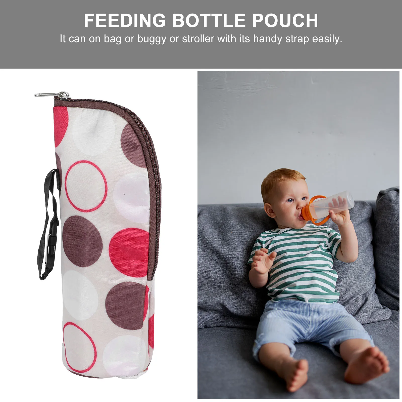 

Milk Bottle Bag Insulated Baby Thermal Pouch For Outdoor Travel Nursing Feeding Storage Infant Bottle Carrier