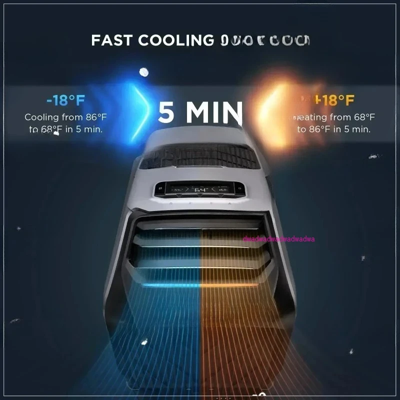 Machine Cooling for ECOFLOW Wave 2 Portable Air Conditioner (with Additional Battery)