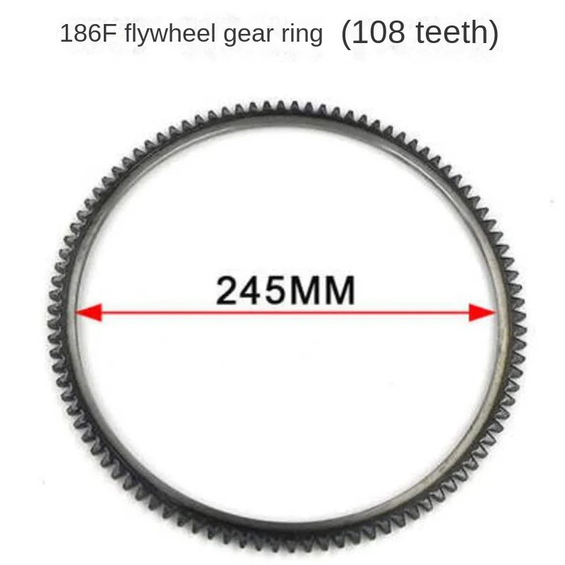 170F 173F 178F 186F 188F 192F air cooled diesel engine flywheel ring gear 170 173 178 186 188 192