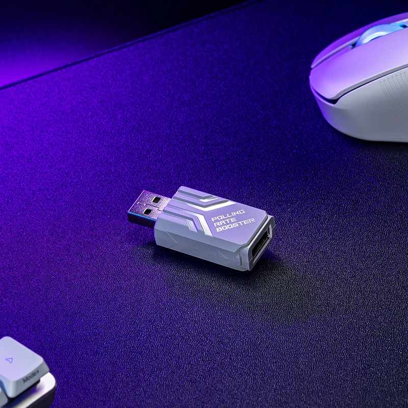 جهاز استقبال مسرع معدل التسرب ASUS ROG 8K للماوس/لوحة المفاتيح ASUS ROG HARPE AZOTH