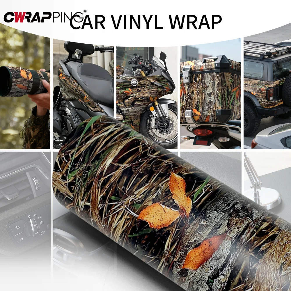 

Stickers for Car Wrap Vinyl for Motorcycle Self-adhesive Waterproof Film Wrapping Foil Leaf Camouflage Print Big Sticker Car