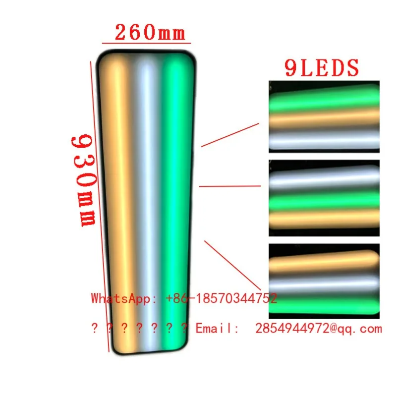 2026    Car Dent Repair Tool 9-color Adjustable Led Pulley Leveling Light Pit Dent Inspection and Maintenance