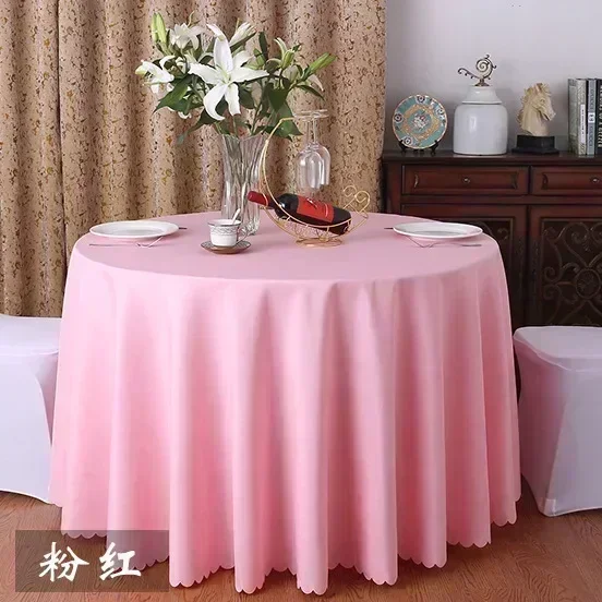 

Однотонная скатерть для отеля, банкетная скатерть для дома и отеля, большая круглая свадебная ткань, Арт, СЕРЫЙ 22