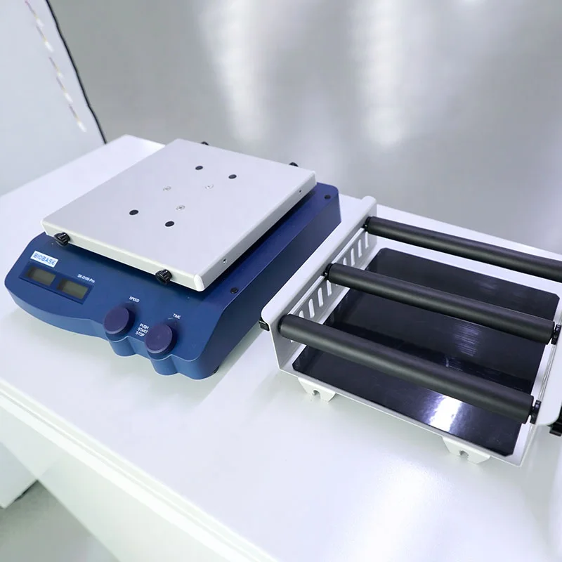 LAB Benchtop 300rpm Cheap Digital Laboratory Multi Position Beaker Flask Mini Orbital Shaker