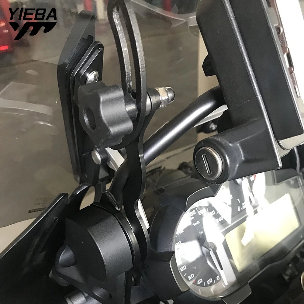 For BMW R1200GS Adventure 2013-2017 Windshield Support Holder Windscreen Strengthen Bracket GS1200 R1250 R1200 GS LC/ADV 2014-18