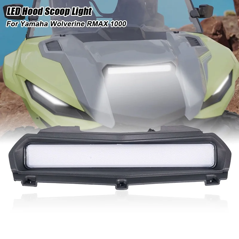 favorable price auto lighting system LED hood scoop light for  Wolverine RMAX 1000  atv parts