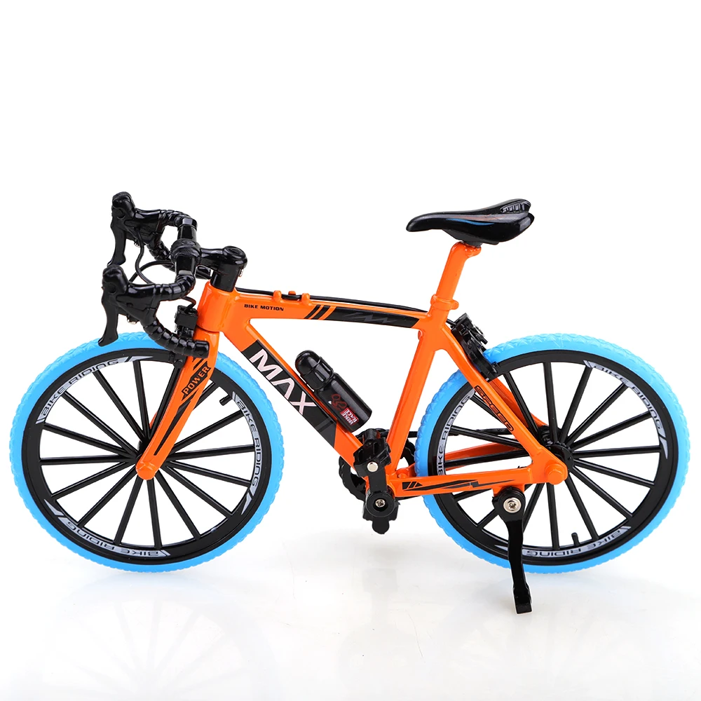 (Boxed), 1/8 scale, realistic handlebar road bicycle style model, metal casting, tabletop decoration item, the best gift,