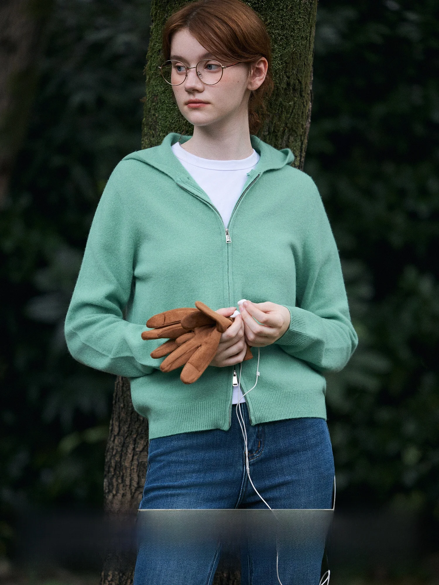 

Ограниченная серия: Супермягкий вязаный свитер из 100% шерсти, 26-слойный, с капюшоном, на двойной молнии, 4 цвета, конфетные оттенки, для повседневной носки