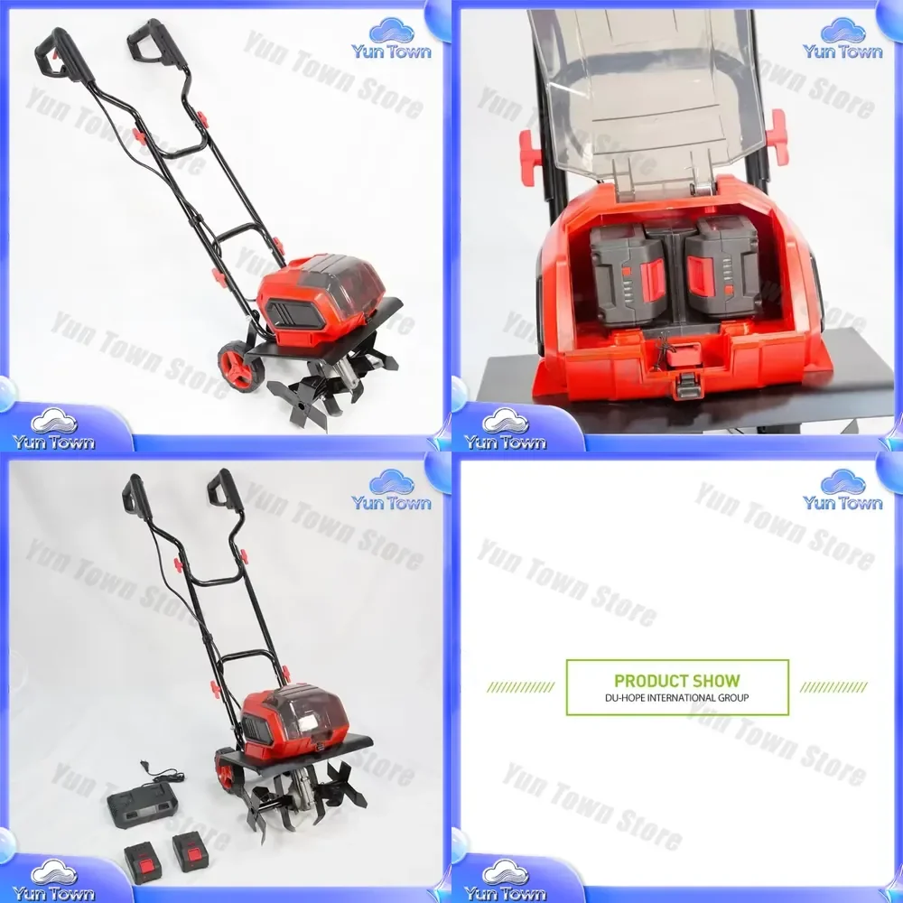 36V Garden Cultivator for Rotary Tiller 360mm Standalone Electric Soil Cultivator for Gardening Farming Lawn Care Outdoor