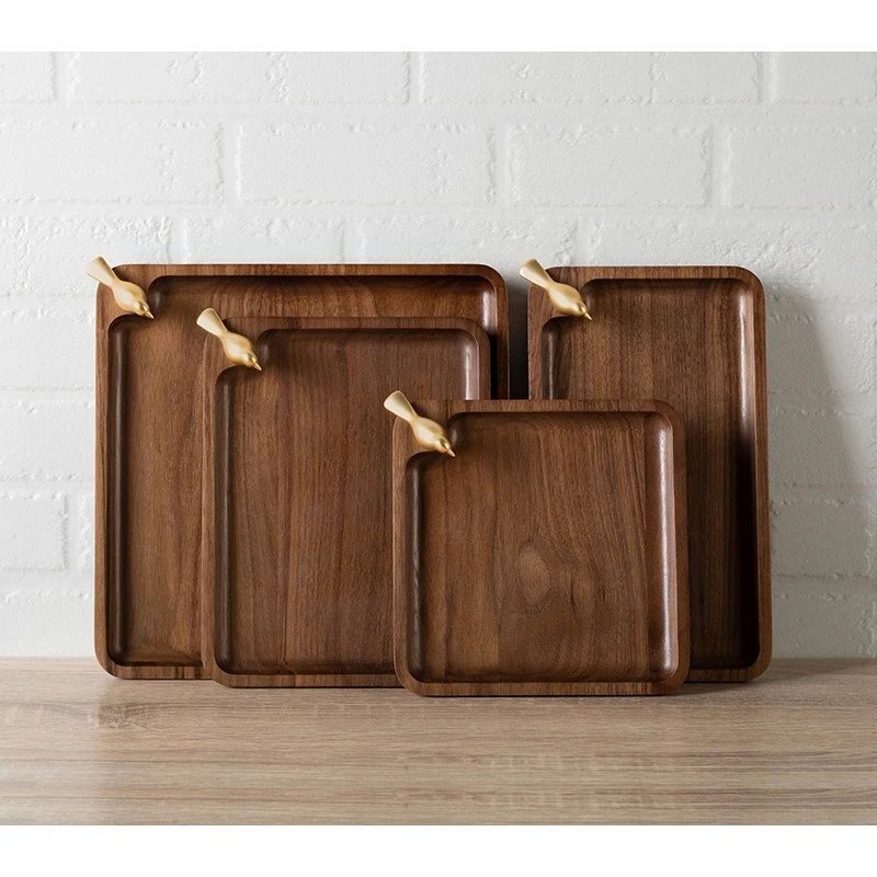 

Деревянный десерт, минималистичный хлеб, украшение для хранения посуды