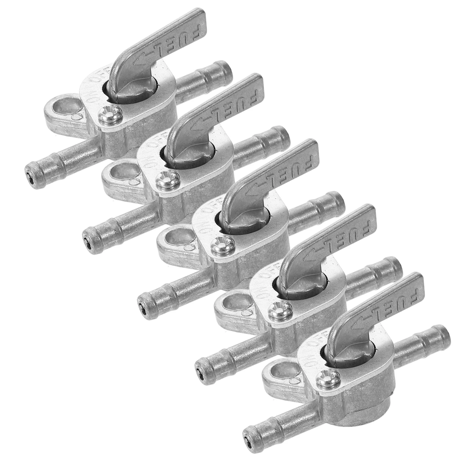 

5pcs Fuel Tank Switch Zinc Reliable Valve Petcock Shut Off Gas Tool for Mini Bikes Dirt Bikes ATVs Universal Motorcycle Tap