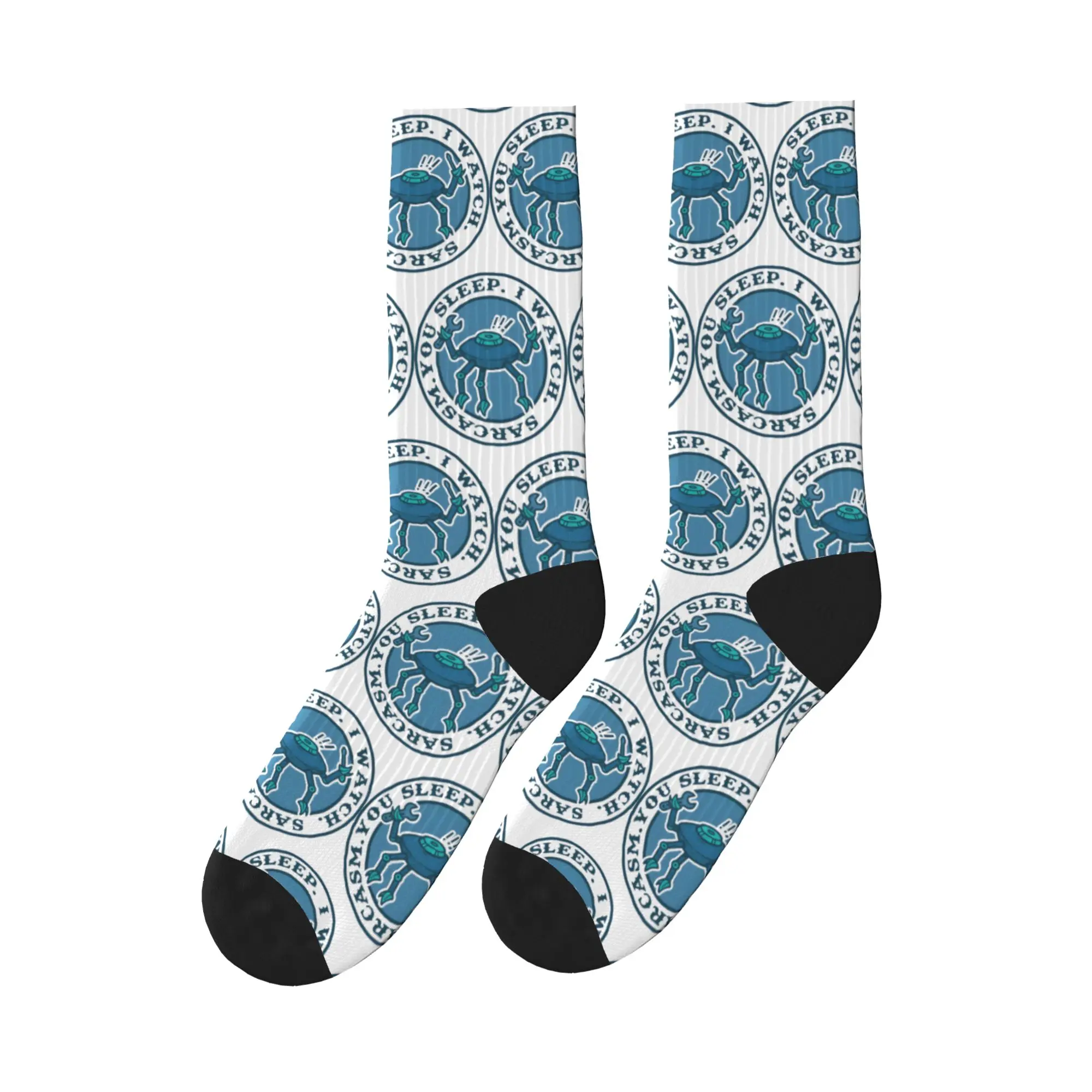 Project Hail Mary Rocky Vintage You Sleep I Watch Socks  Leisure Stockings Autumn Non Slip Adults Men Socks Skateboard Socks