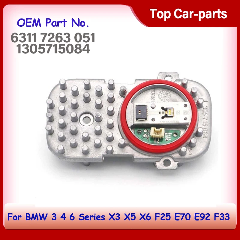 Xenon Ballast 63117263051 Headlight LED Insert Diode Module for BMW E92 E93 F80 F32 F33 F36 F83 F82 F06 1305715084