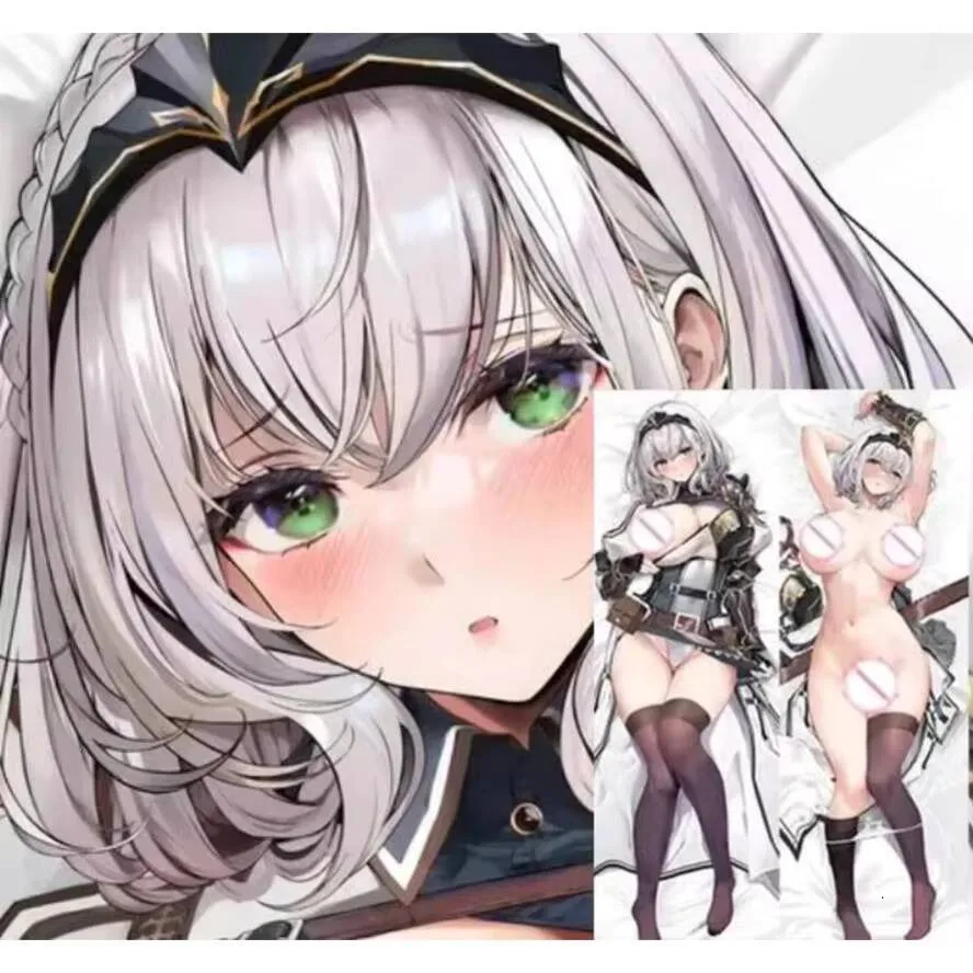 

Body Pillow Case Cover Anime Dakimakura Shirogane Noel Double-Sided Print Life Size Gifts