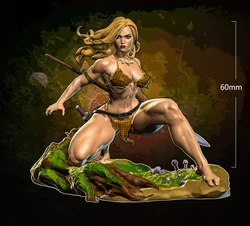 1/24 1/18 1/16 Resin Model Female Hunter Warrior Figure Unpainted No Color RW-793