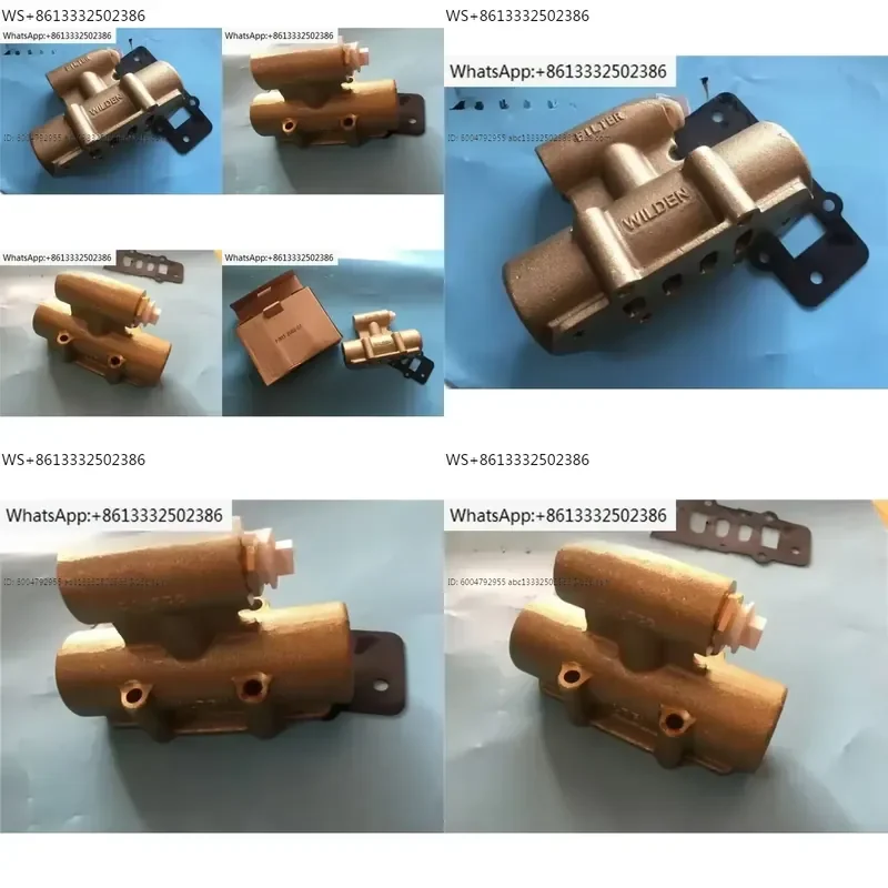 1pcs 3 Inch Diaphragm Pump Accessories 15-2000-07 Distribution Valve Air Valve Assembly Replacement Parts for Pneumatic Pump