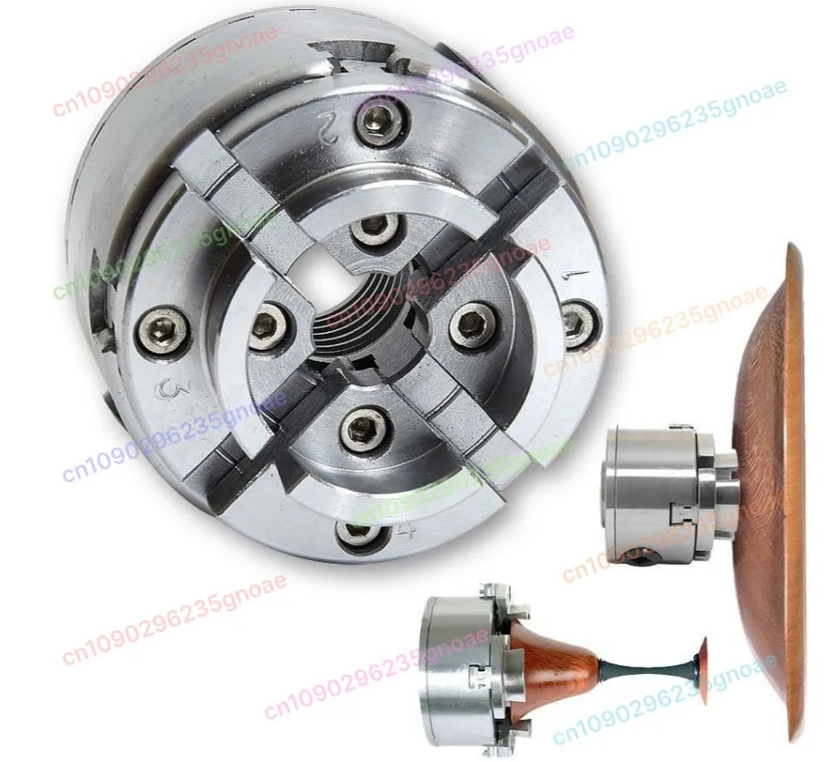 four-jaw-woodworking-kp96-clamping-outer-support-round-claw-kp125-4-5-inch-4-jaw-chuck
