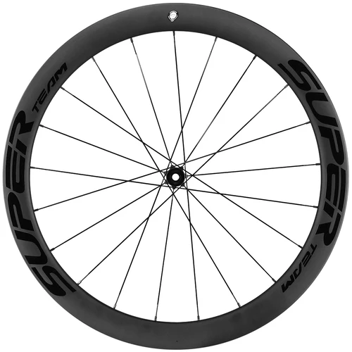 Imagen 2 del producto Juego de ruedas de fibra SUPERTEAM-Cabon, ruedas de freno de disco de carretera 700C, juego de ruedas de bicicleta sin cámara para cubierta de 50mm, cubo de 6 trinquetes para ruedas HG/XDR