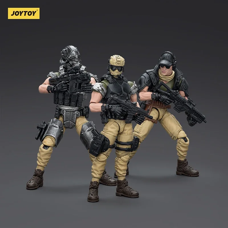 [EM ESTOQUE] JOYTOY 1/18 Figura de ação Estátua Militar Força Armada Série Anime Figuras Brinquedos Modelo colecionável Ornamento de mesa