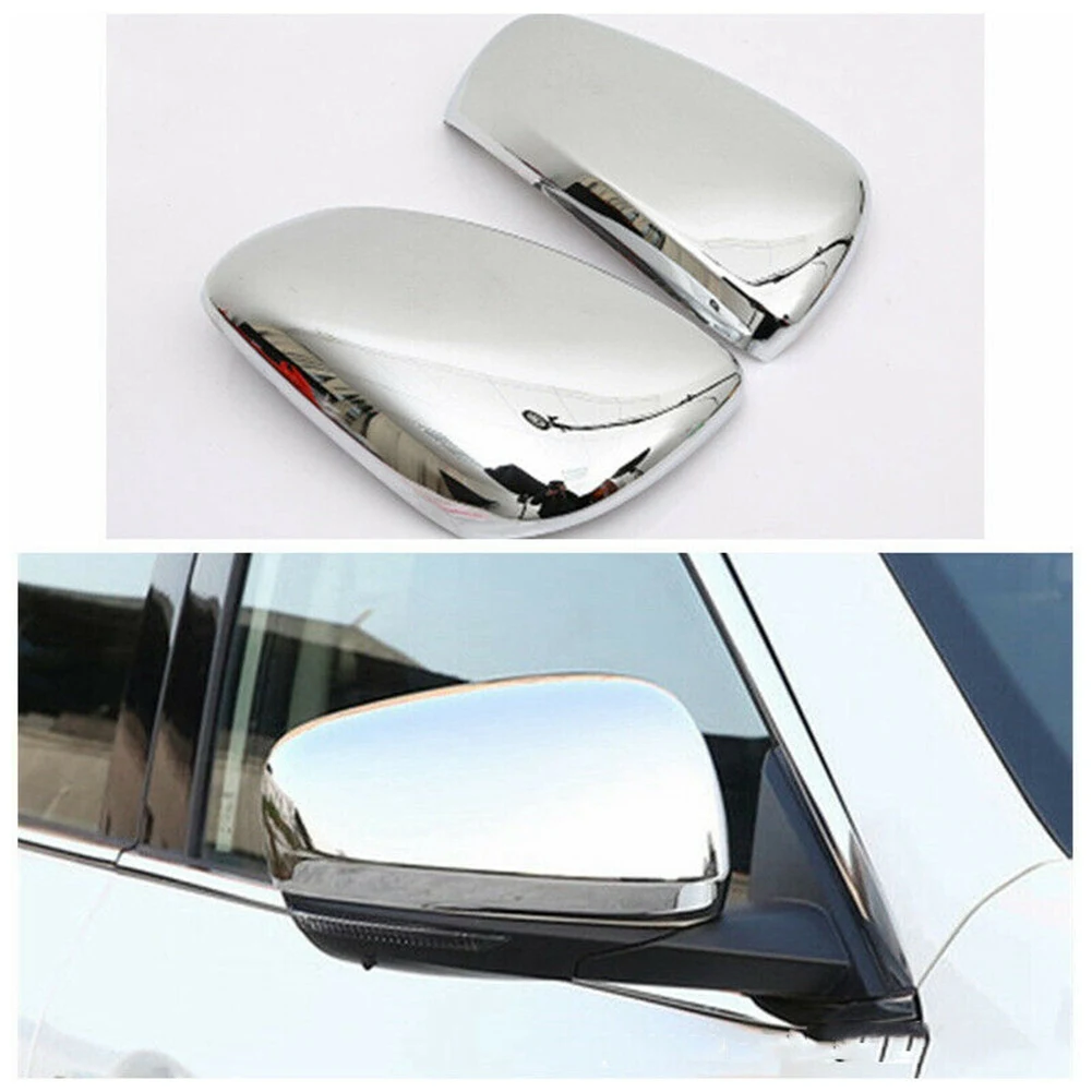 ABS Chrome Car Rearview Side Door Turning Mirror Cover Trim for Renault Kadjar Koleos Samsung QM6 2016-2019 Accessories