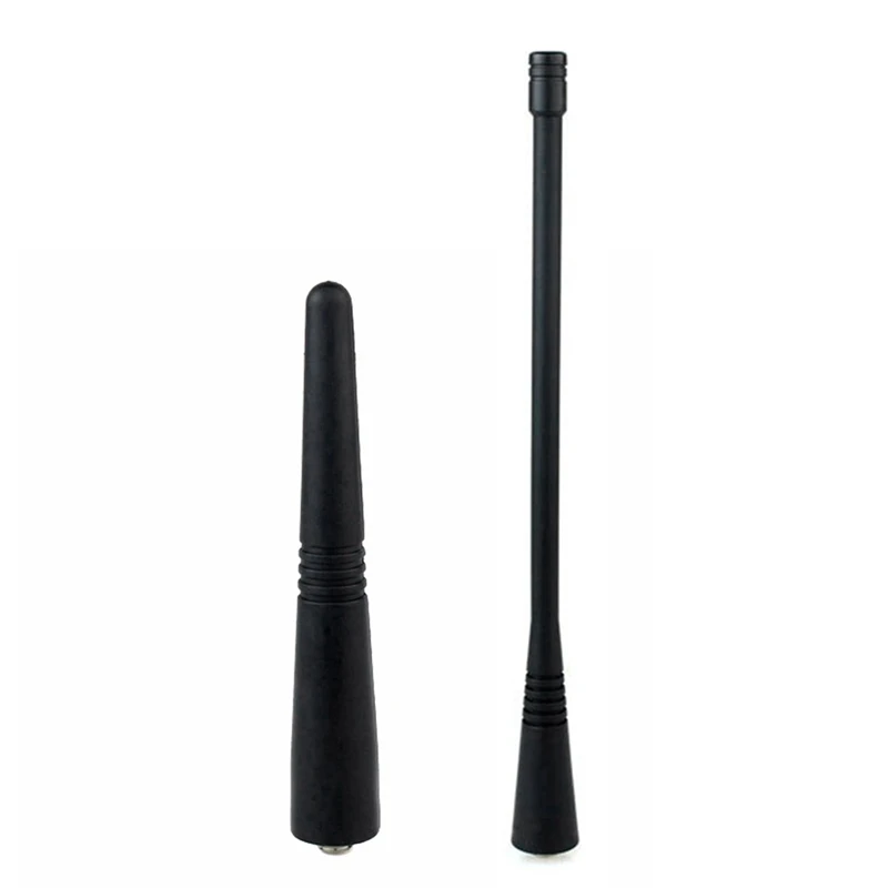 

RISE-1Pcs Uhf Antenna & 1Pcs 9 Cm Length Antenna Short Pmae4003 Uhf Stubby Antenna 430-470 Mhz Range For Motorola Gp68 Gp88 Gp88