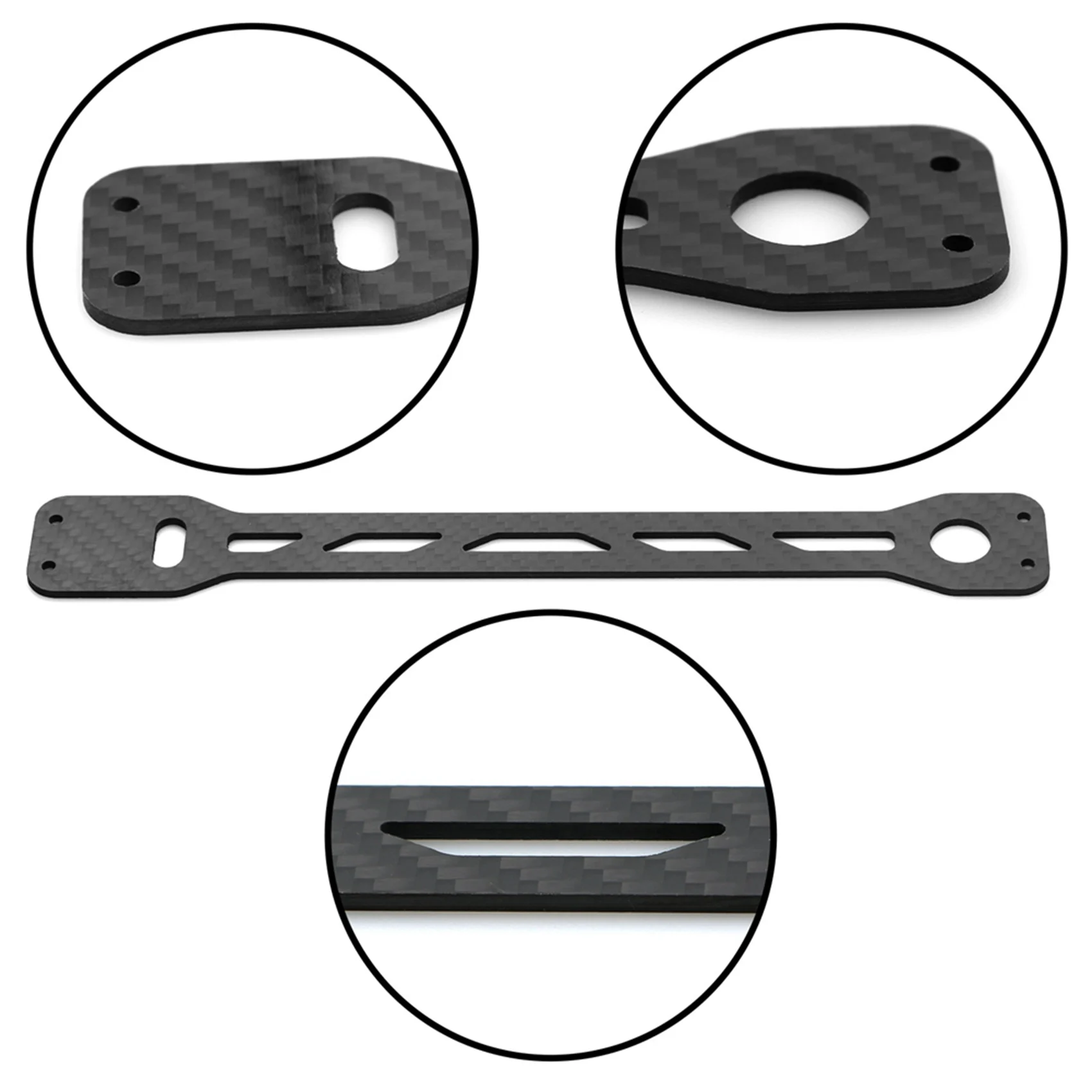 X18A-2X Carbon Fiber Second Floor Board Plate For Tamiya TT02 TT02B TT-02 TT-02B 1/10 RC Car Upgrades Parts Accessories