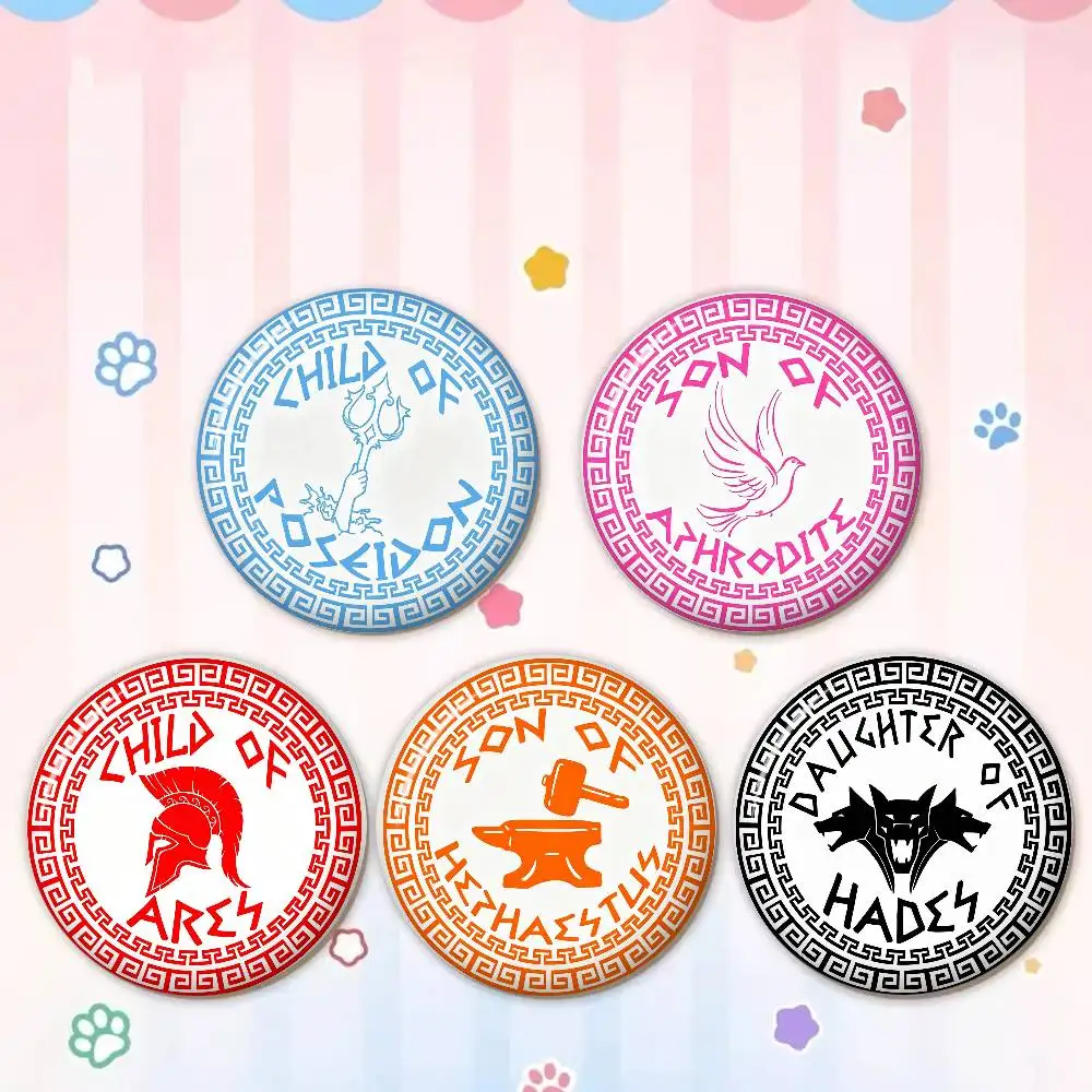 Son Daughter of Poseidon Anime Brooches Cute Cartoon  Badge Jacket Jeans Lapel Pin Gift Accessorie