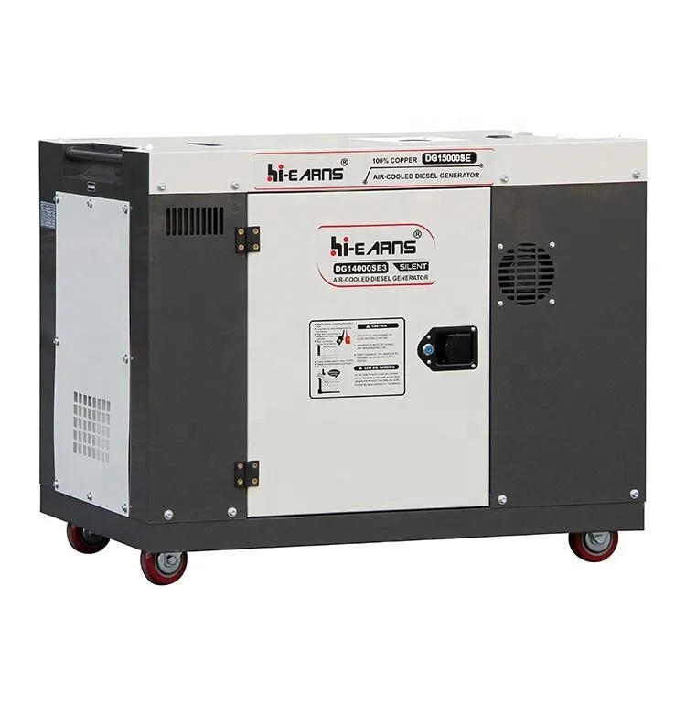 Hi-earns air-cooled single cylinder 1105 engine DG15000SE generator 10 kw