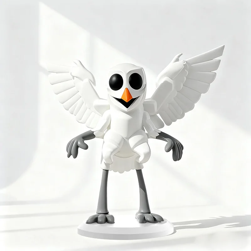 ألعاب مجسمة جديدة لعيد الميلاد والهالوين، نموذج بومة مطبوع ثلاثي الأبعاد، ديكور منزلي إبداعي، نموذج عصري قابل للجمع #3
