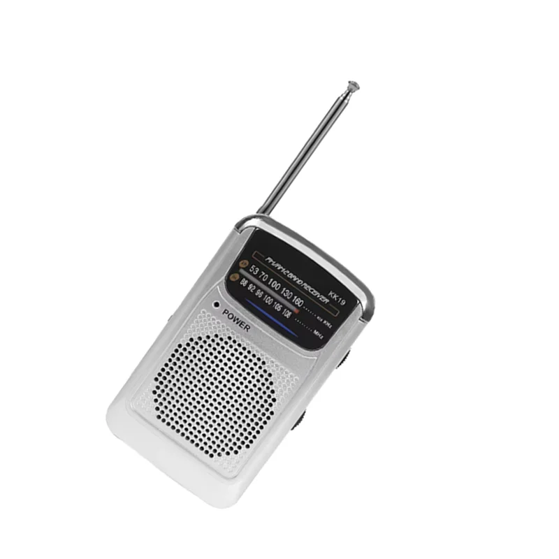 High Quality-Portable Mini Radio With Built-In Speaker SW/AM/FM Bands, Telescopic Antenna For Indoor & Outdoor Emergency Use