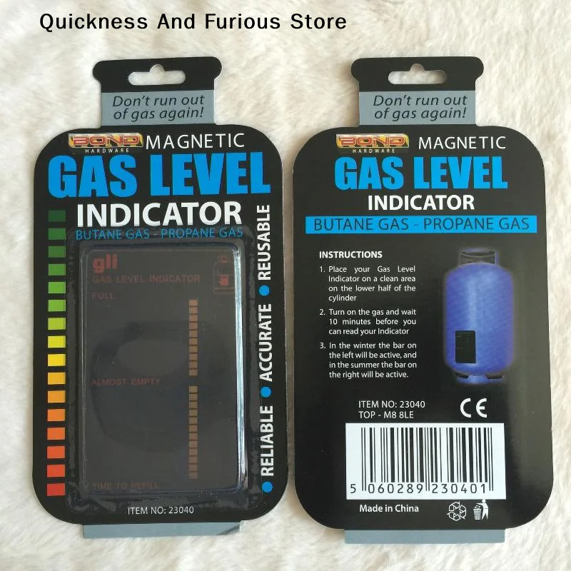 【T】Practical Propane Butane LPG Tank Level Indicator For Home Kitchen Outdoor Use