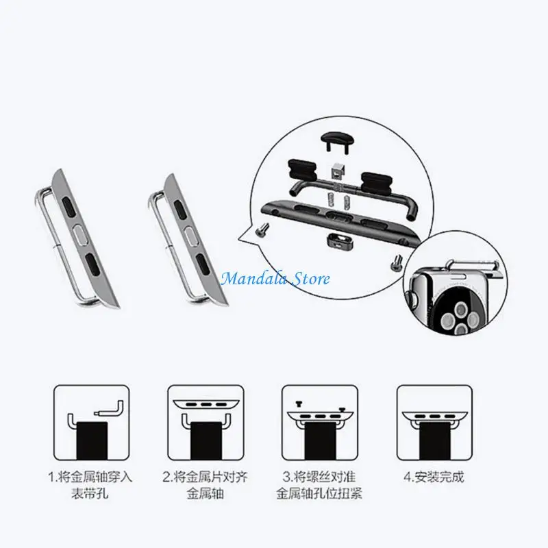 

U2JC Compact Lightweight 0.8mm Screwdriver Maintenance Tool Suitable For Watch Band Connector Pin Screws Repair Ensuring Comfort