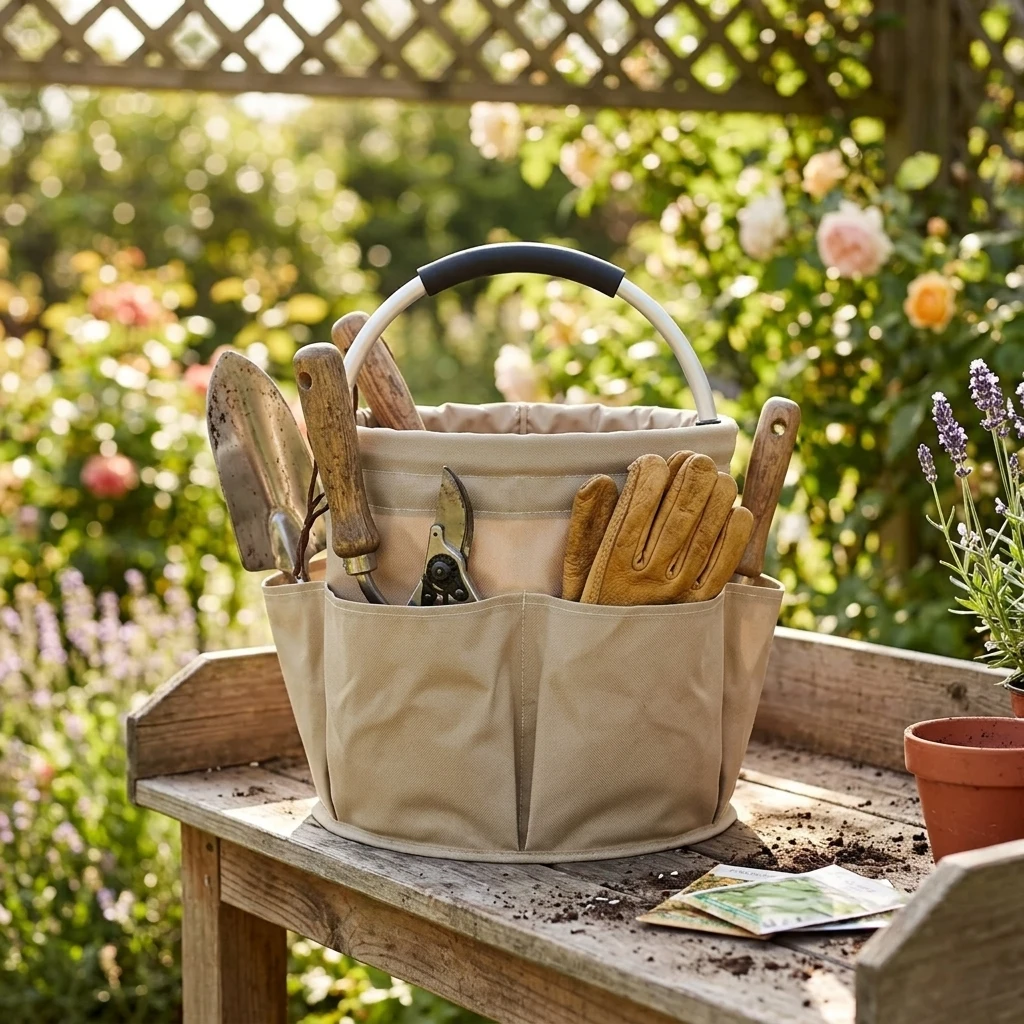 Foldable Cleaning Caddy Oxford - Storage Basket Fabric review and price