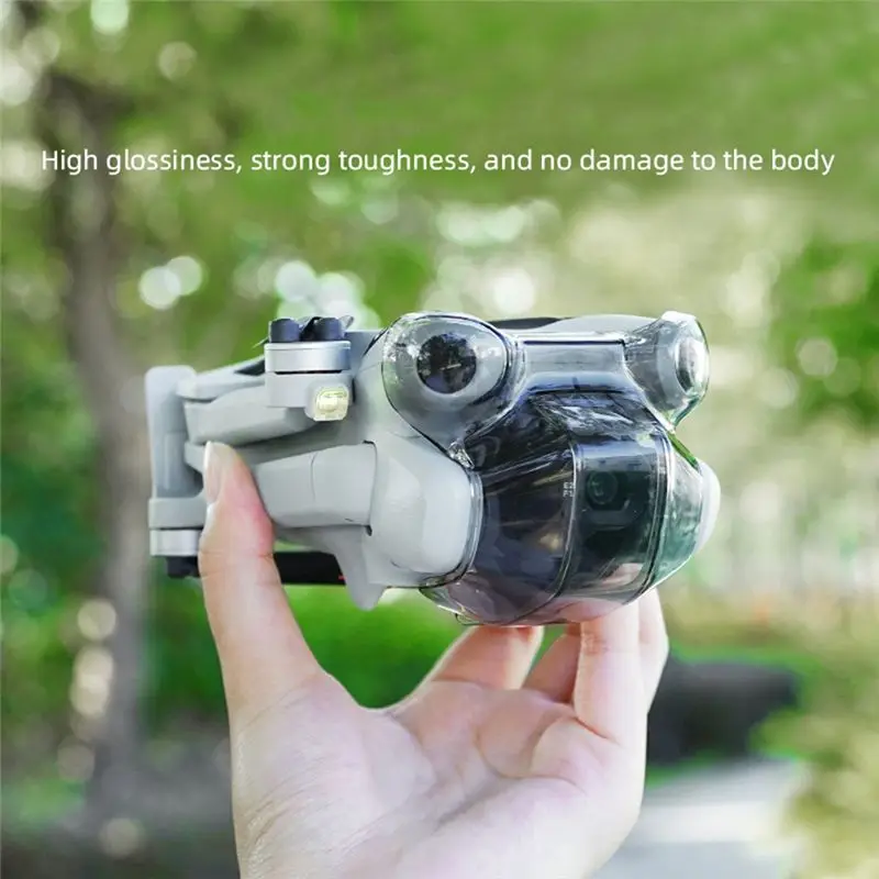 Imagen 7: ABDW - Tapa de Lente para Dron DJI Mini 4 Pro, Protector de Gimbal Integrado, Parasol, Cubierta Protectora, Accesorios