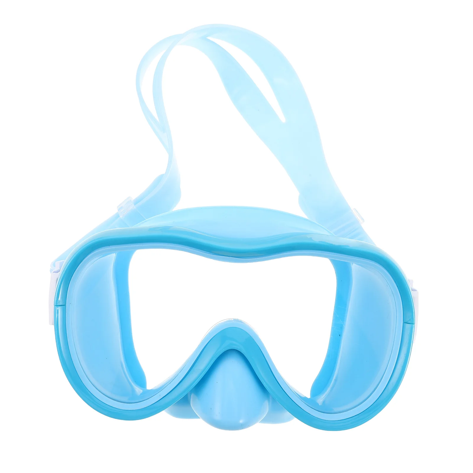 

Children's Diving Glasses Goggles Breathing Tube Swim Mask -blue Girls Youth Student