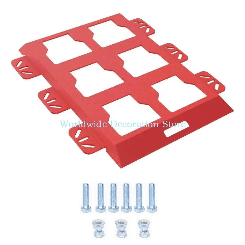 Q39B Packouts Wall Crate Storage for Power Tool Mounting نصف عرض ملحقات حامل الأدوات الصغيرة