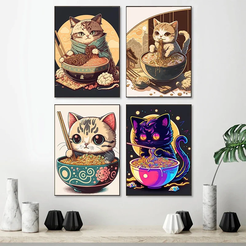 Vintage Ramen Cats …
