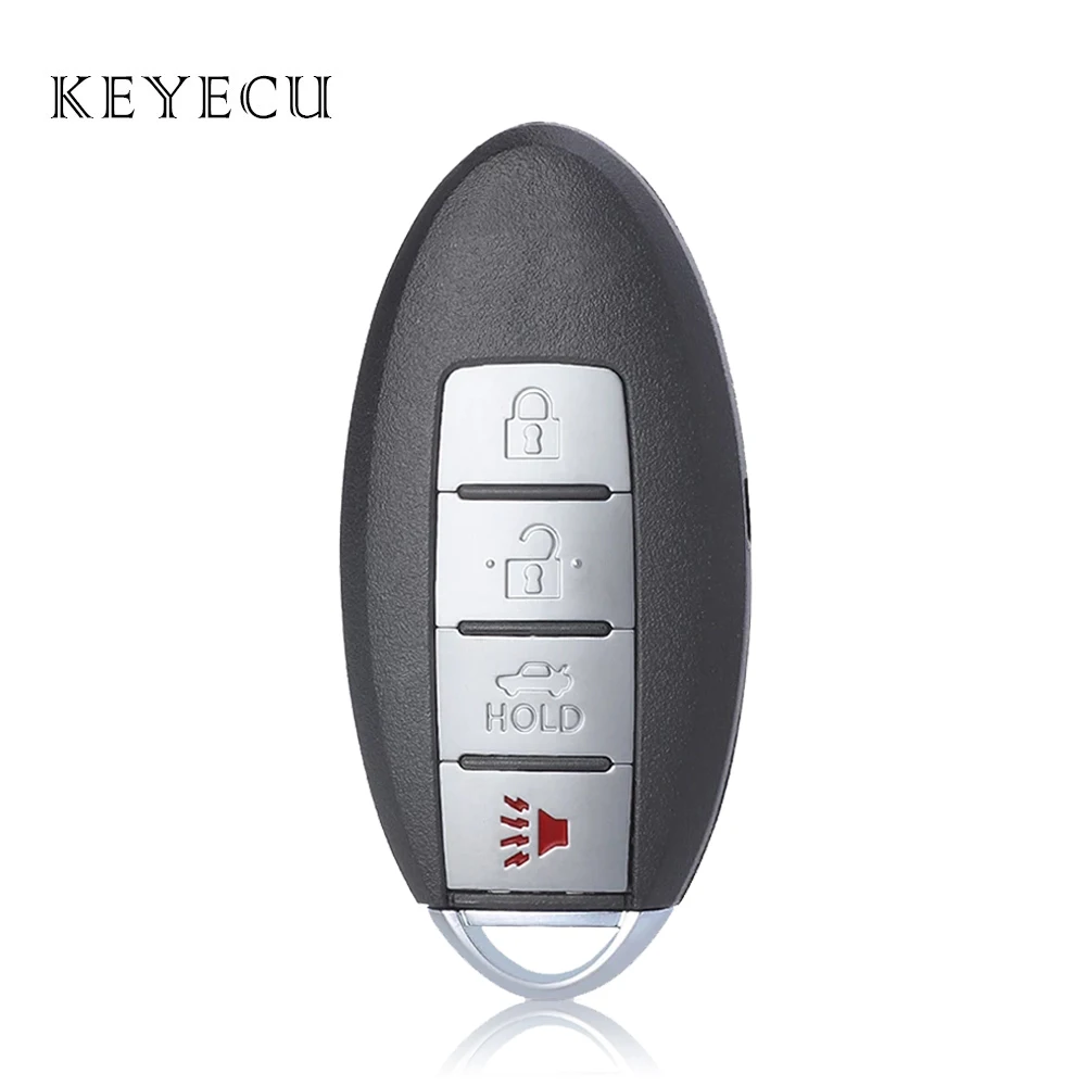 

Keyecu CWTWB1U787 TWB1U787 Smart Remote Car Key Fob 4 Buttons 433MHz for Nissan Armada 2017 2018 for Infiniti Q70 M56 M37 M35h