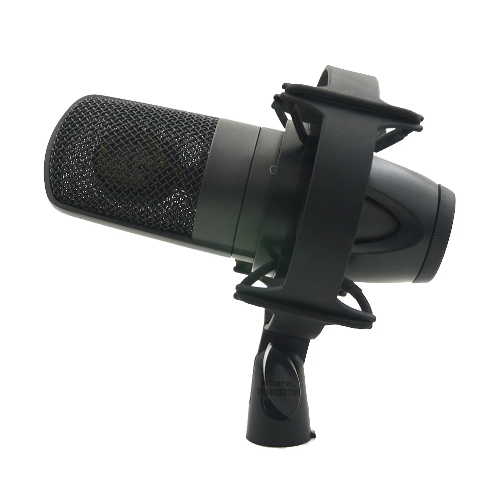 Metalen Professionele Hangende Membraan Side-Address Cardioid SM27 Condensator Microfoon Microfoon voor Thuis Studio Opname Podcasting