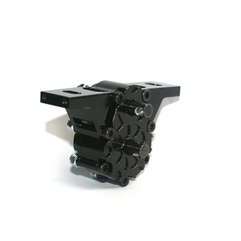 

Lesu 1/2 Metal Transfer Case All-Wheel Drive Model RC 1/14 Tractor Truck Tamiyaya TH02239