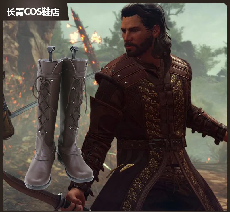 

Baldur Game Gate 3 Gale Dekarios Cosplay Shoes Boots Male Halloween Carnival Party Boots