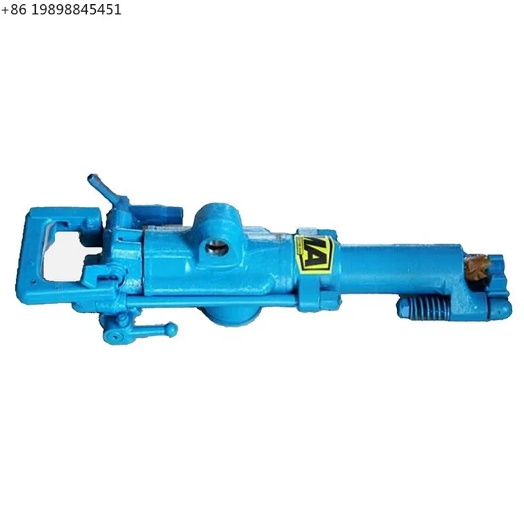 Hand Held Portable Pneumatic Jack Hammer Mining Rock Drill  For Underground Rock Drilling And Mining Site Excavation Work