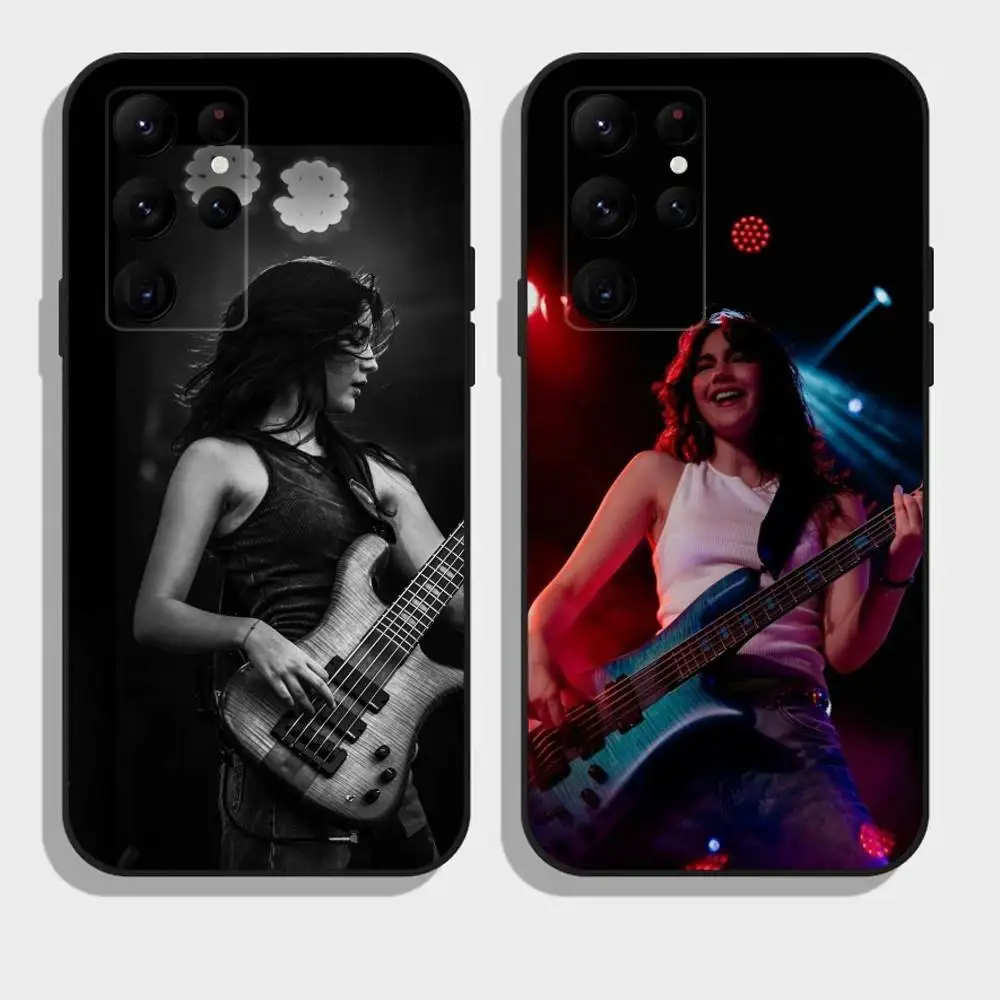 

The Daniela V-Villarreal W-Warning Alejandra Phone Case For Samsung Galaxy A73,A72,A71,A70,A52,A51 Others Soft Black Cover